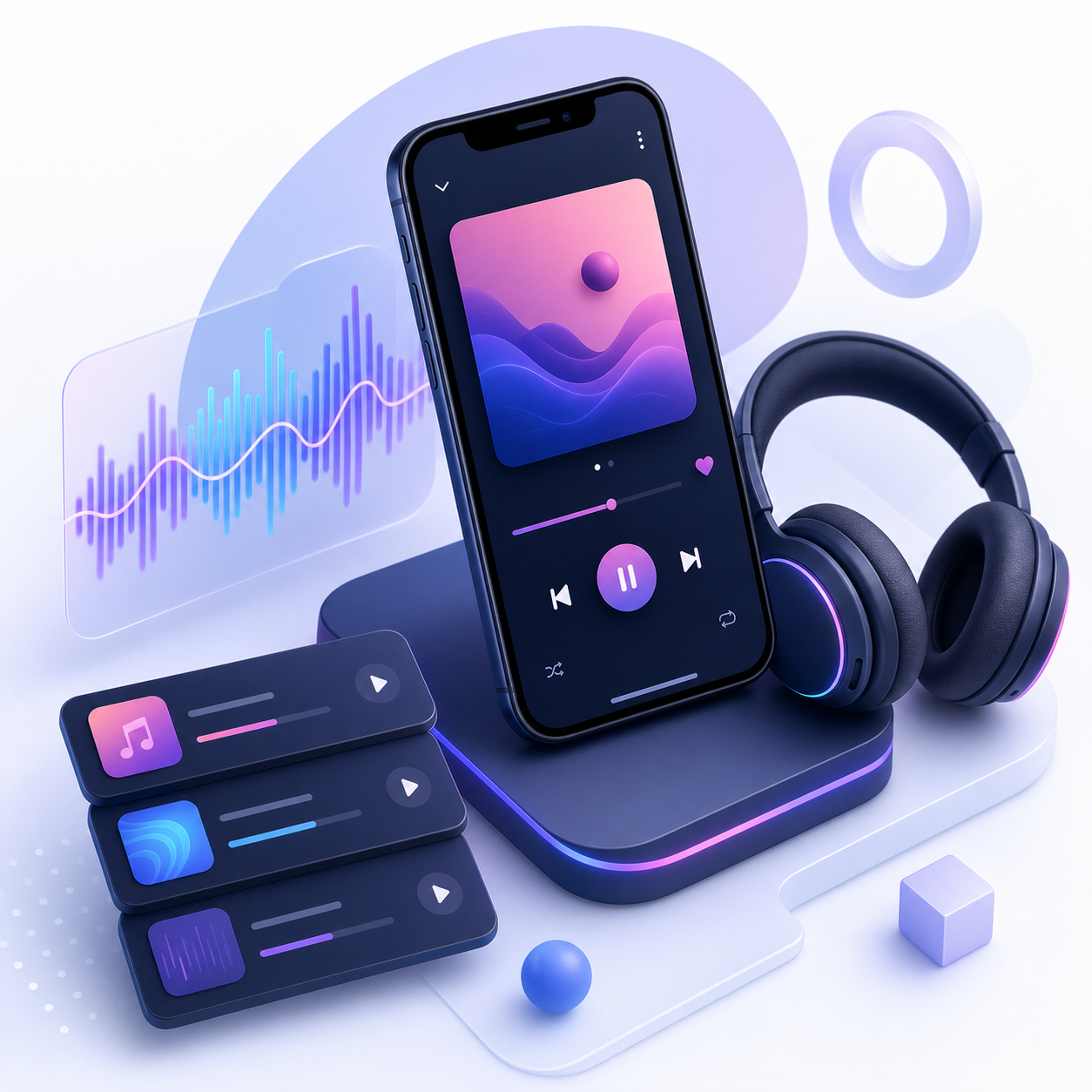 Audio Streaming App Development preview