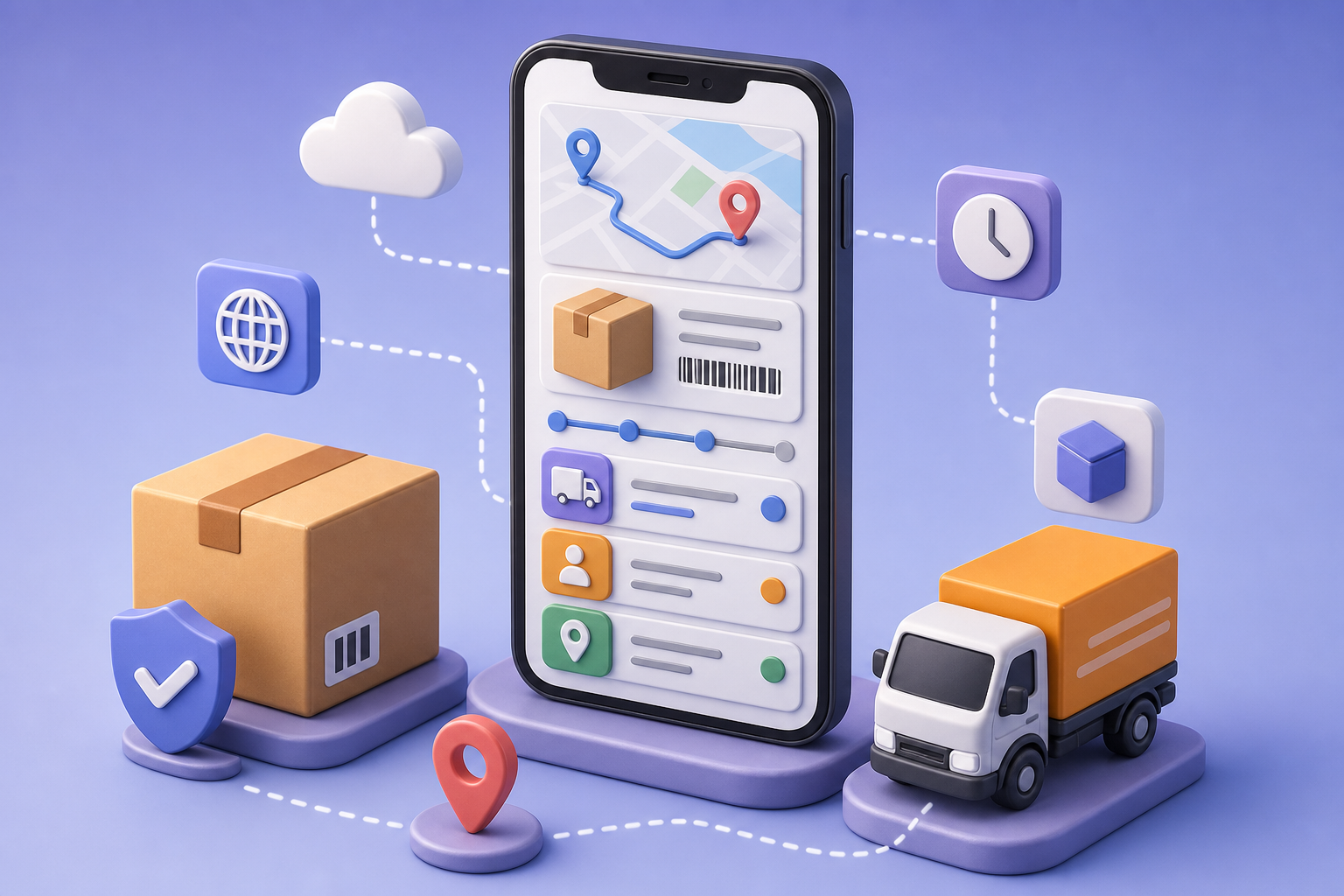 Courier Delivery App Development preview