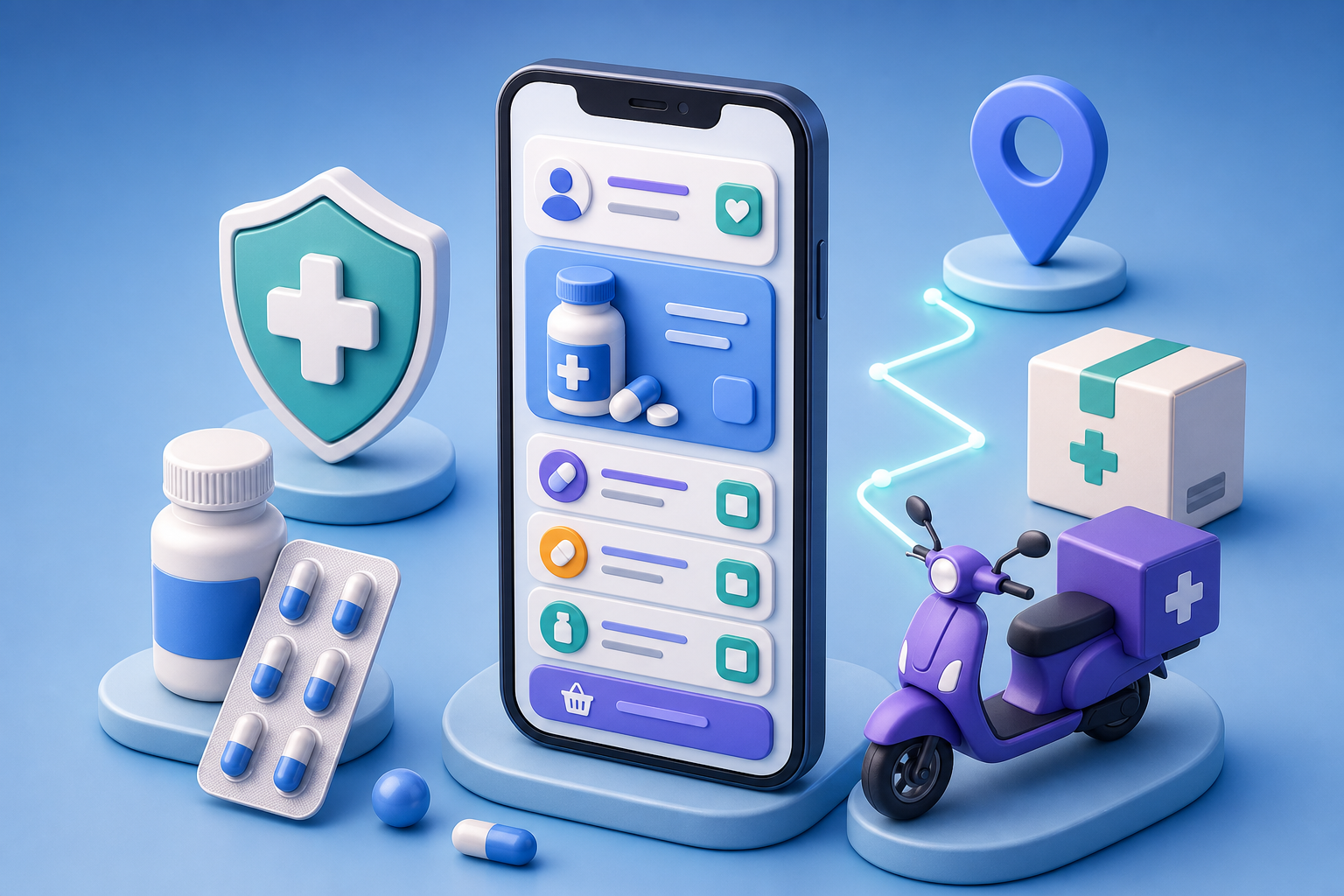 Medicine Delivery App Development preview