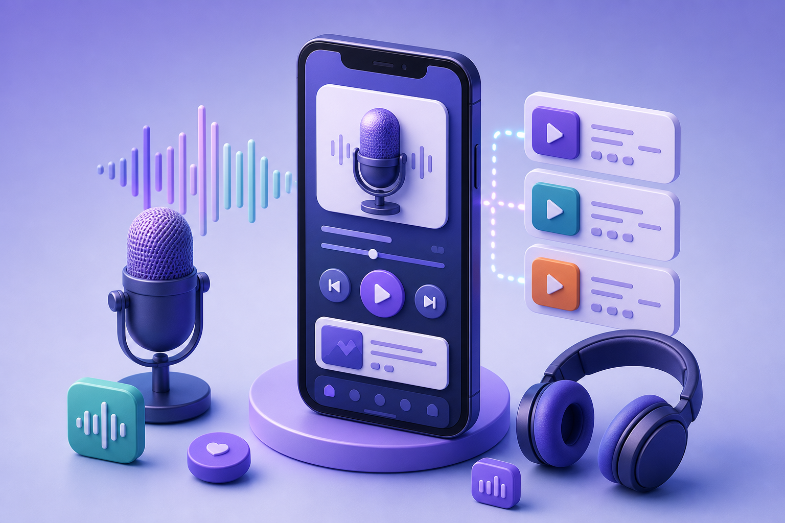 Podcast App Development preview
