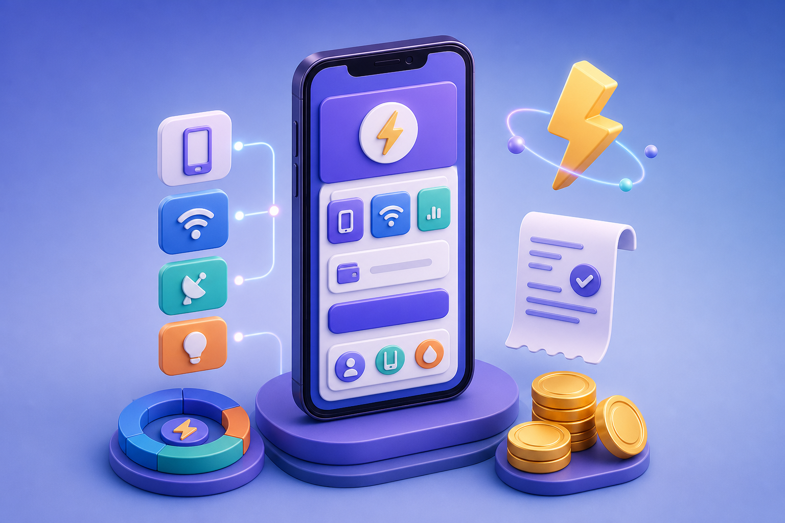 Recharge App Development preview