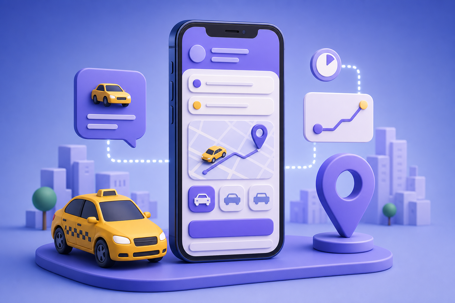 Taxi Booking App Development preview