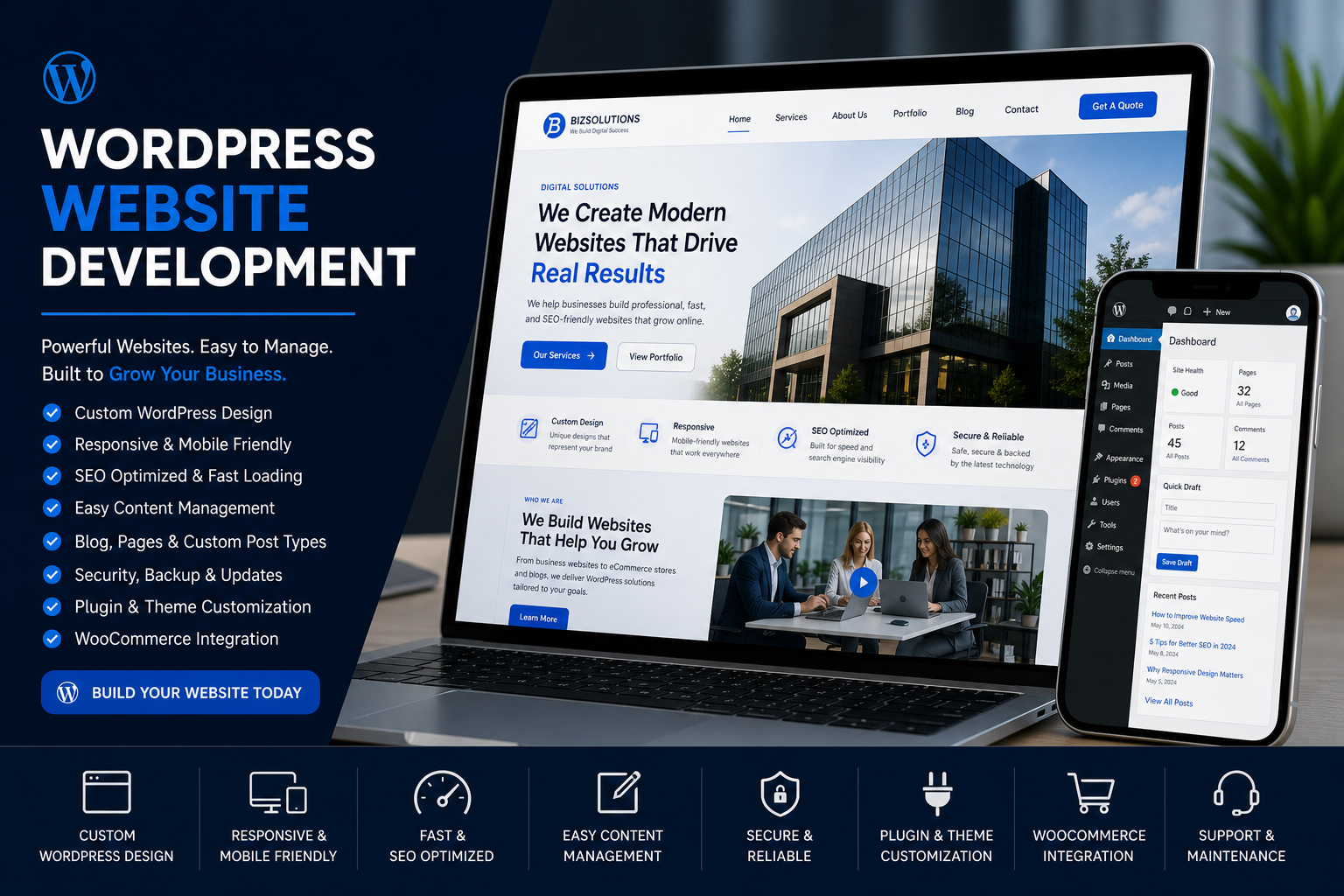 WordPress Website Development preview
